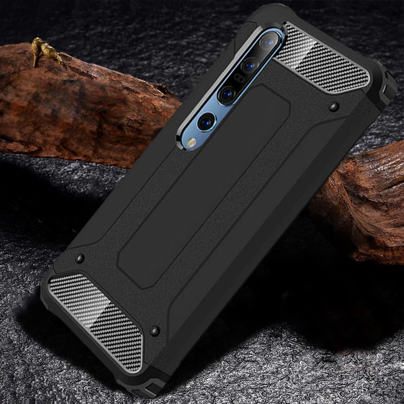 Противоударный двухслойный жесткий чехол из ТПУ Для Xiaomi Mi10 | Мобильные телефоны и
