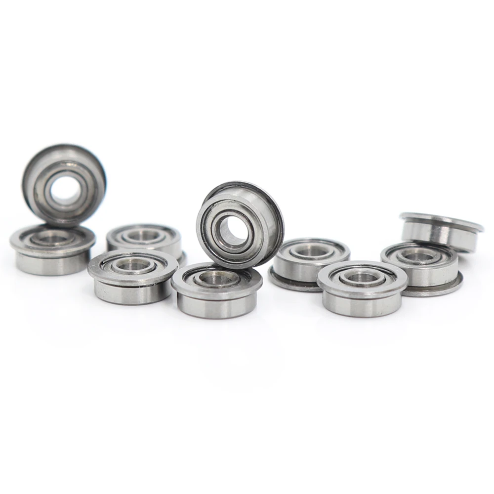 Фланцевый подшипник MF83ZZ 3x8x3 мм фланцевый Миниатюрный MF83|bearing bearing|bearings miniaturebearing 10 |