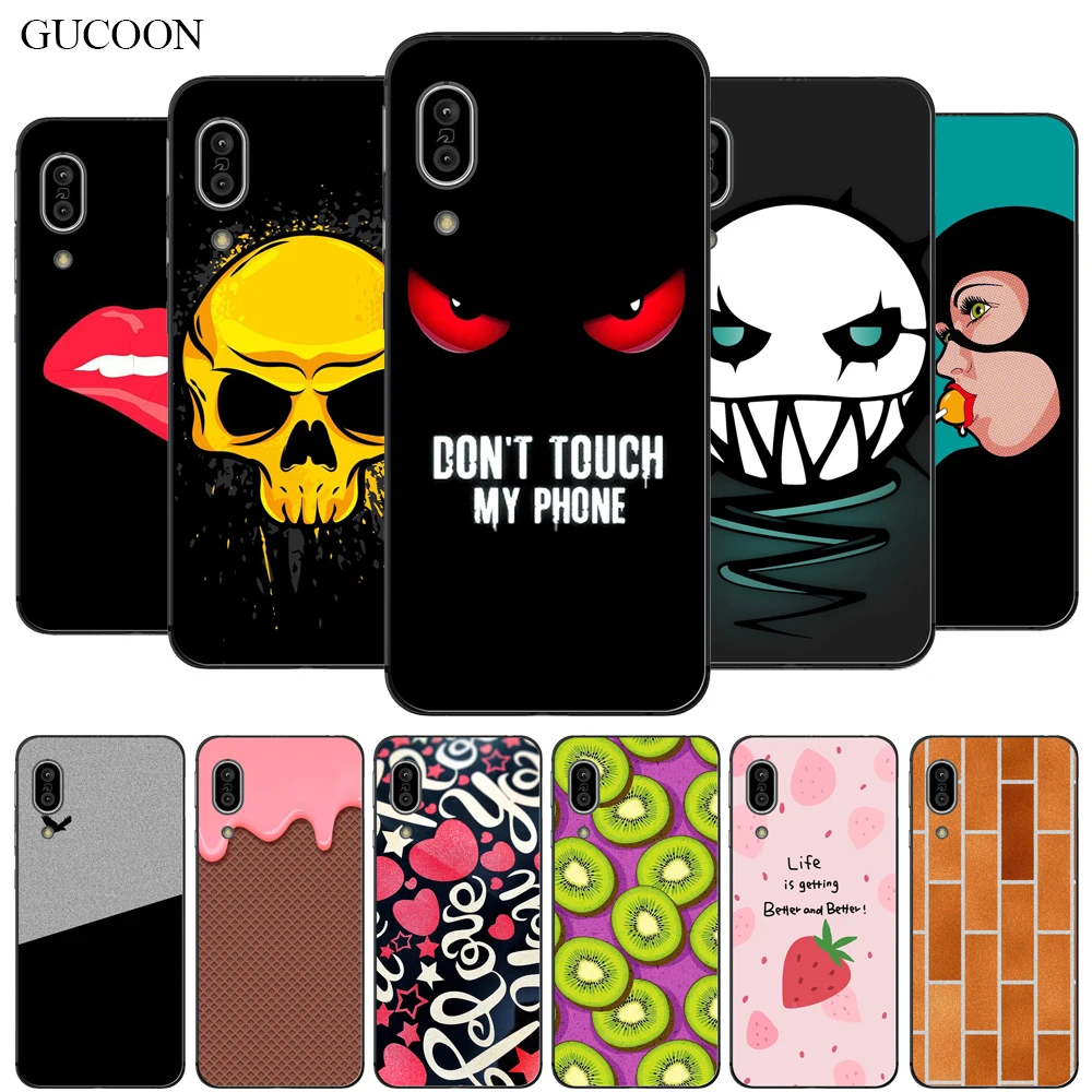 

GUCOON Silicone Cover for Sharp Aquos Sense 3 Sense3 Lite 5.5inch Case Soft TPU Protective Phone Back Case Bumper Shell