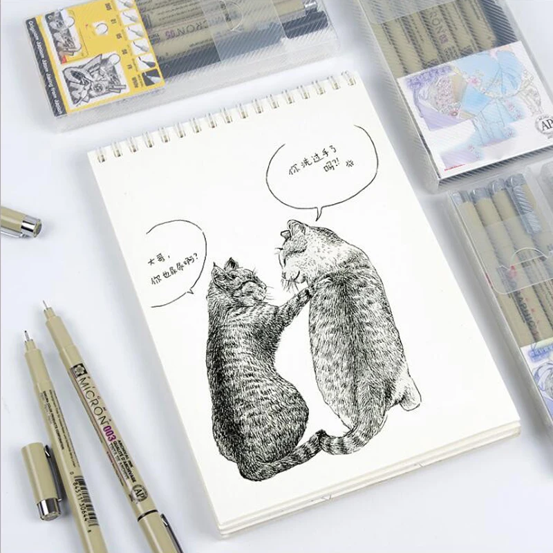 Sakura Pigma Micron 005 Drawing Pen  Sakura Pigma Micron Pen Set Brush -  Sakura - Aliexpress