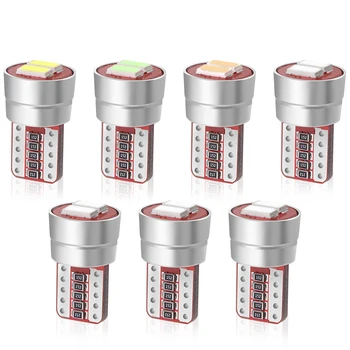 

2X T10 Car styling lighting 194 W5W 2smd T10 wedge projector 12V Canbus Non polar 120MA 2 SMD 5630 LED 2SMD 5630 Super bright