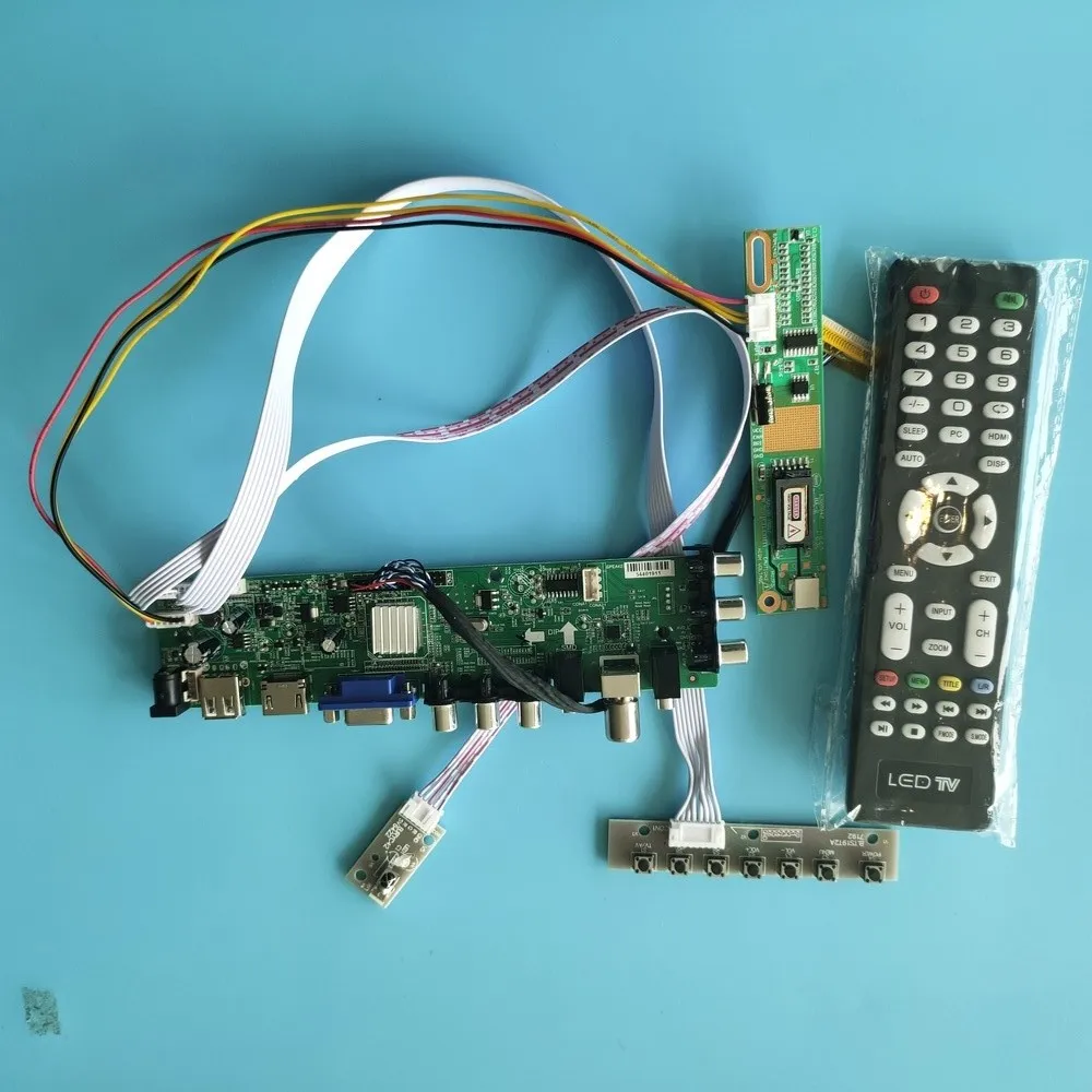 

Комплект для телефона, цифровой ТВ, USB, AV, 1280x800, ЖК-экран, монитор, HDMI, VGA, LP154WX5-TLC1 1, CCFL, плата контроллера