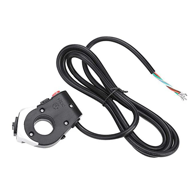 Plastic Scooter Switch Front Lamp Signal Turn Signal Bike Bell Born Electric Bike Switch Button Shock-Resistant 3 In 1 Type