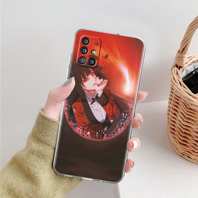 Soft Case for Samsung Galaxy A51 A71 M31 A42 5G A21s A41 M51 A31 M31s Cover Phone Back Shell Capa Kakegurui Jabami Girl Anime PTTM-CLS05