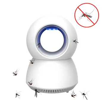 

USB Electric Physical Photocatalyst Mosquito Killing Lamp Insect LED Light Silent Mosquito Dispeller Household Outdoor For Baby