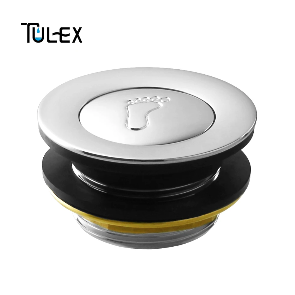 Tulex Слив для ванны бассейна Слива Новое поступление акции Chrome интимные аксессуары для Ванная Комната Раковина Нажмите сифон крылом