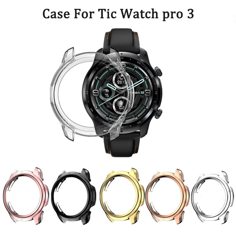 Чехол для часов Ticwatch Pro 3 GPS Pro3 LTE умные часы с силиконовой защитной рамкой мягкий