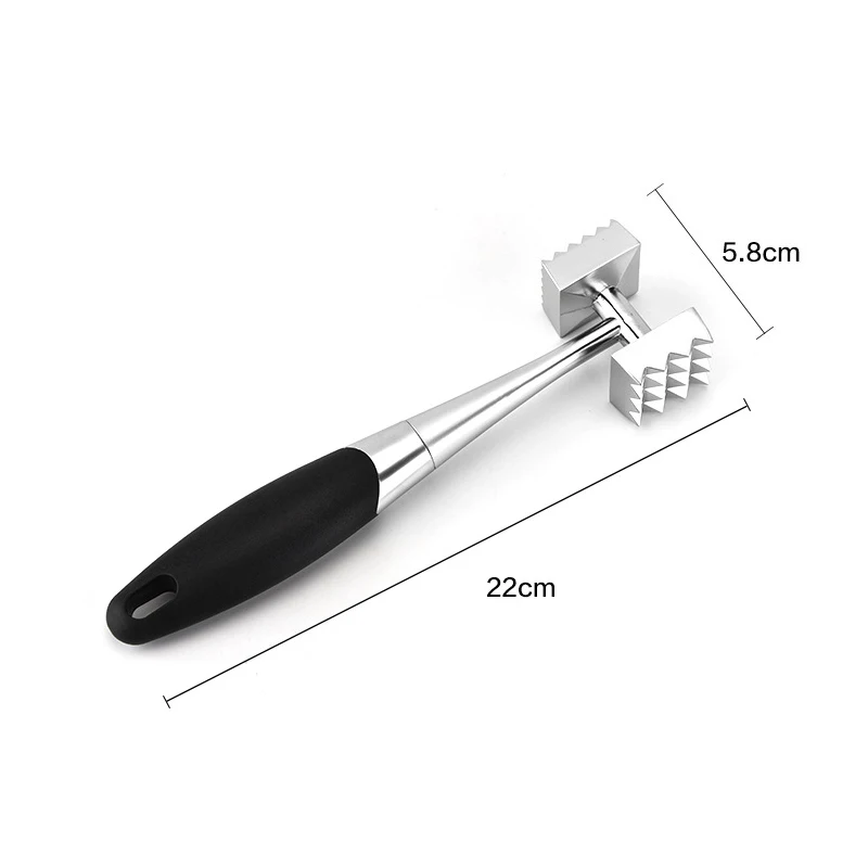 Горячий Молоток для мяса Tenderizer Стейк для говядины, курицы кухонные принадлежности-молоток прочный цинковый сплав кухонные аксессуары XJS789