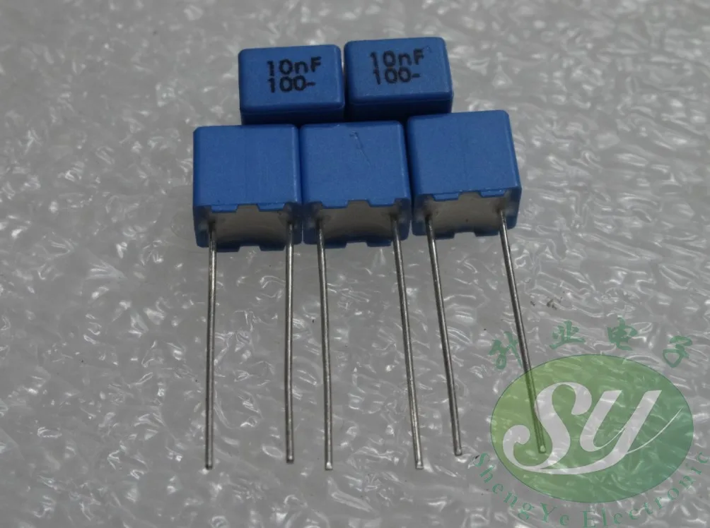 50 шт. EVOXpfR5 0,01 мкФ 10NF u01/100 V 10000pf 103 самый популярный пленочный конденсатор, 5 мм