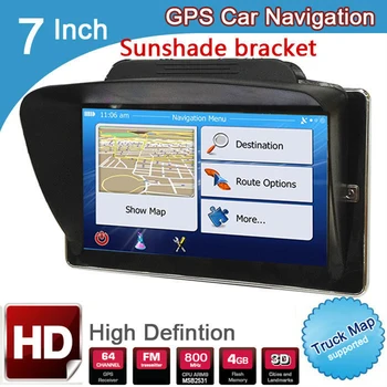 

7 inch 800*480 Spain Car truck vehicle GPS Navigation MSB2531 800Mhz FM DDR3 128M 4GB FM 800HZ OS CE 6.0 vehicle gps navigator