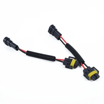 

Sockets Harness Adapter Wiring Male Female H11 H8 H9 Headlights Connector