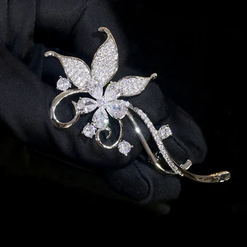 

Men's Brooch Women's Dress Boat Shape Brooch Jewelry Wedding Banquet Gift Brooch