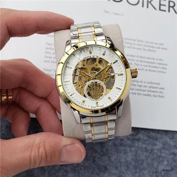 

Rolex- Datelog Series Ladies Men's Automatic Mechanical Watch Stainless Steel Waterproof Casual Watch Gift105Orders