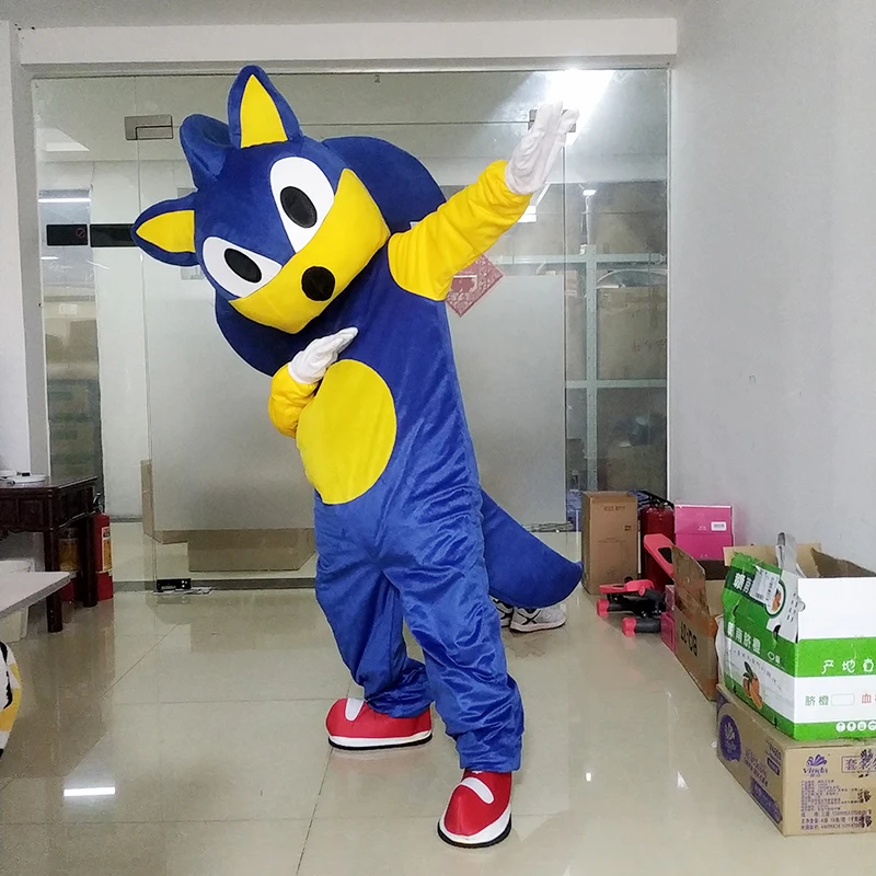 Новинка костюм для взрослых косплея бесплатная доставка|sonic mascot costume|mascot costumecosplay
