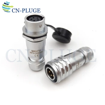 

5 pin Waterproof Connector WEIPU SF12 Automotive Aviation Docking Connectors,Male Plug Female Socket IP67