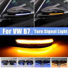 Luz led dinámica de señal de giro para VW Passat B7 CC Scirocco, luz de repetición para EOS Light Beetle 2011 2014