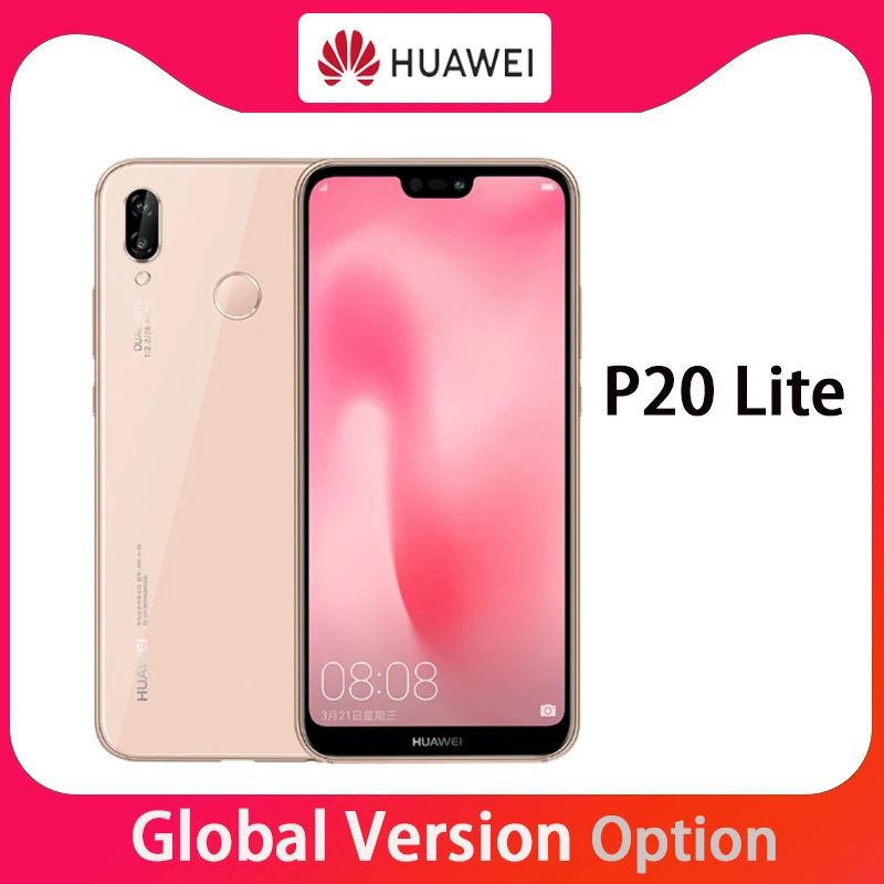 Huawei P20 Lite Nova 3E мобильный телефон экран 5 84 дюйма Android 8 0 4 Гб ОЗУ 64 ПЗУ | Мобильные