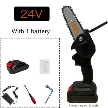 

New Portable Lithium Battery Electric Pruning Saw Rechargeable Minin Electric Saws Woodworking Electric Saw For Garden Logging