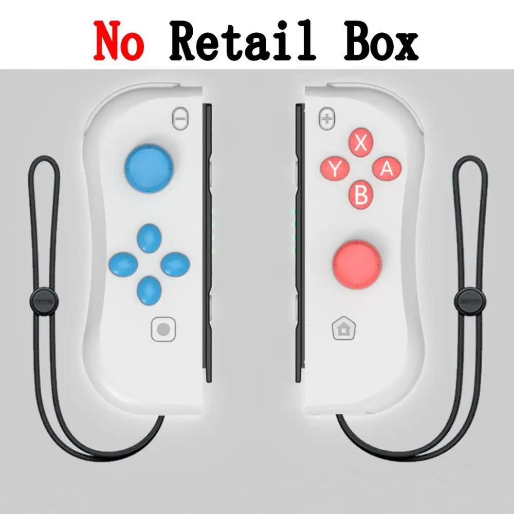 Управление Bluetooth Джойстик для Joycon Joy Con геймпад Nitendo nintendo Zend переключатель управление Лер триггер джойстик игровая консольная панель - Цвет: Light Gray No Box