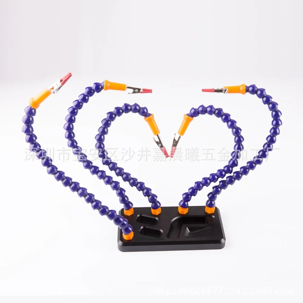 

High Quality Simplicity Multifunctional Soldering Station Electric Iron Bracket Handle Five-Arm Universal Clip Holder