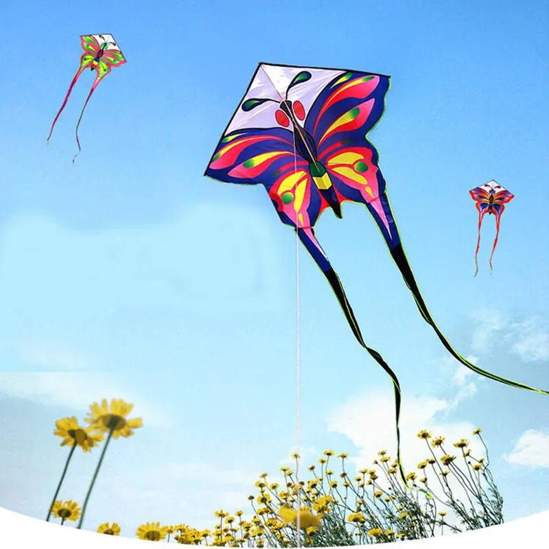 free shipping large butterfly kite flying children kites sale kites for kids cerf volant adulte cometas parachute latawiec toys