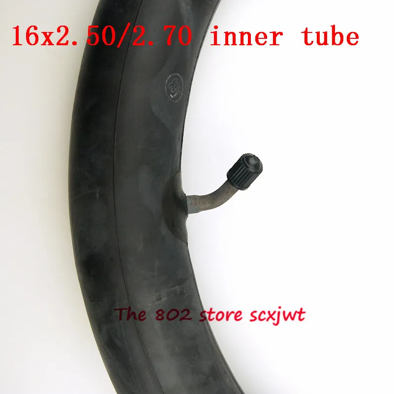 Молния Delivery16x2.50/2,70 внутренняя шина 16*2,50/2,70 внутренняя камерная шина для электрических велосипедов Скутер ATV Quad