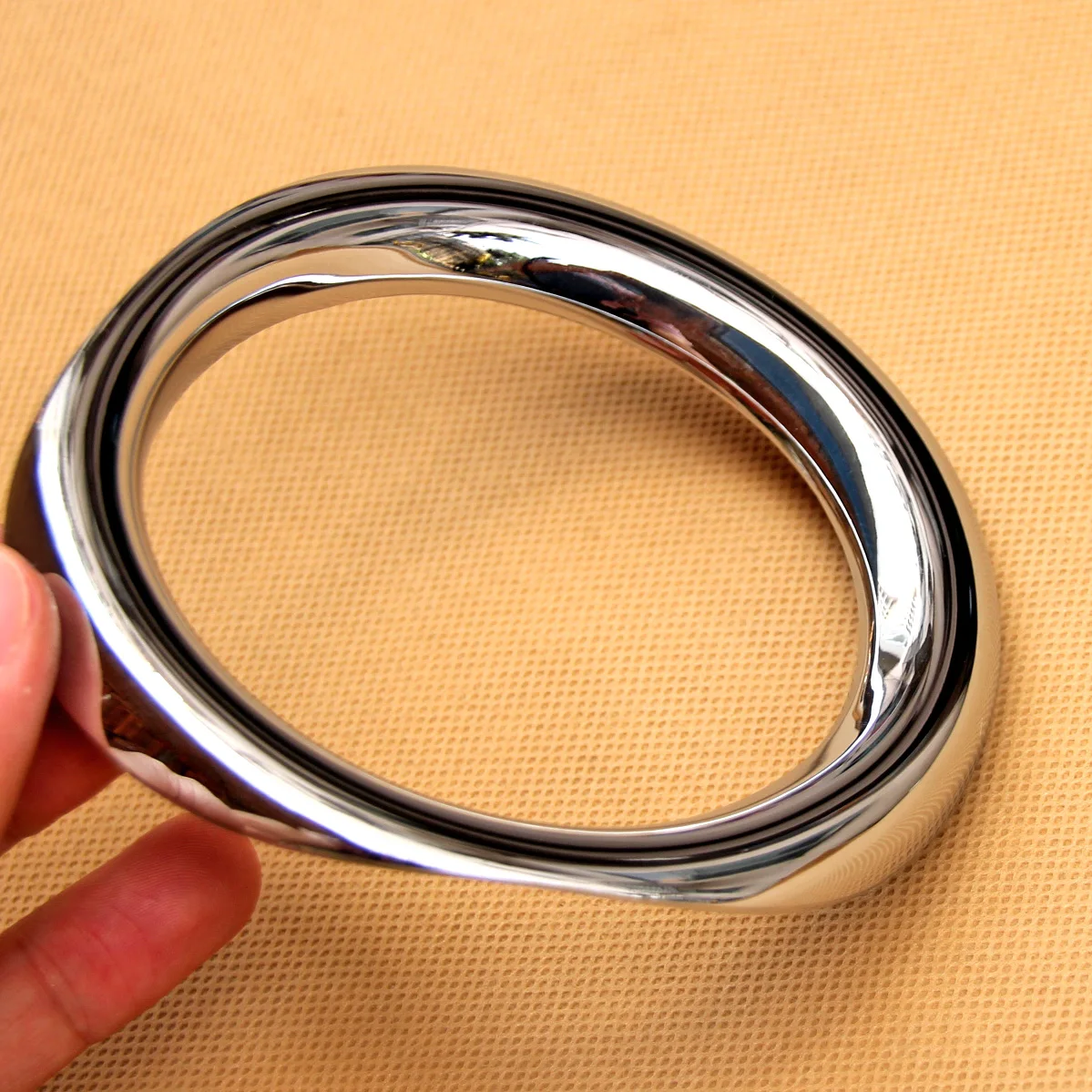 Car Fog Light Cover Chrome Fog Light Ring For Toyota C-HR CHR Bumper Lamp Surrounds Cover car fog light cover