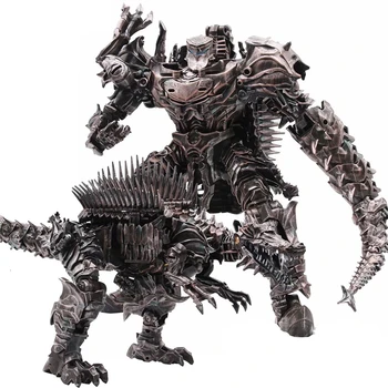 

AOYI LS11 LS-11 Transformation Action Figure 37cm Scorn Dinobots Ancient Behemoth Dinosaur Movie Model Alloy Abs KO Deformation