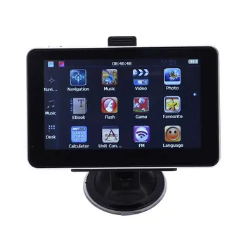 

GPS Vehicle Navigation 5 Inches Car GPS Navigator Universal Sound Notification Car Navigator