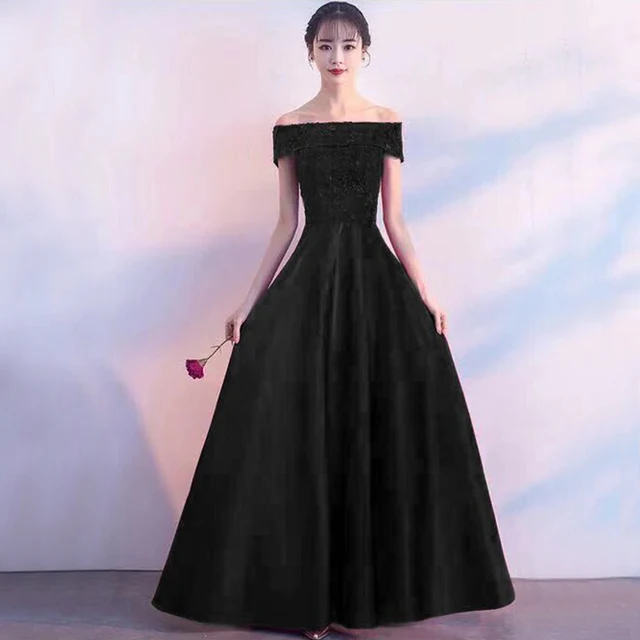simple long gown