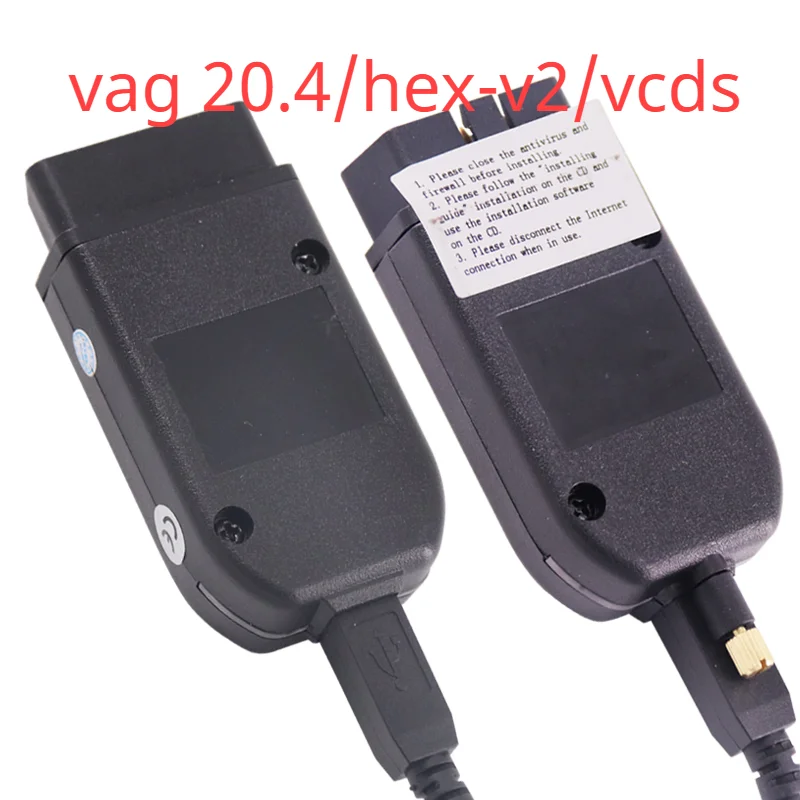 O auto vagcom do cabo diagnóstico do vag com 20.12.0 encanta v2 20.4.2 para o assento ilimitado vins de vw audi skoda multilíngue
