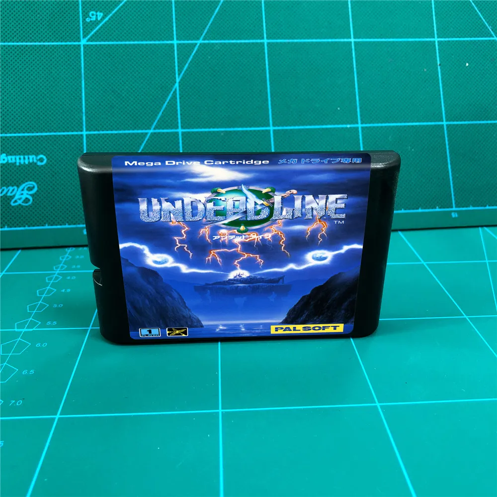 Игровой картридж Undead Line - 16 бит MD для консоли MegaDrive Genesis | Электроника