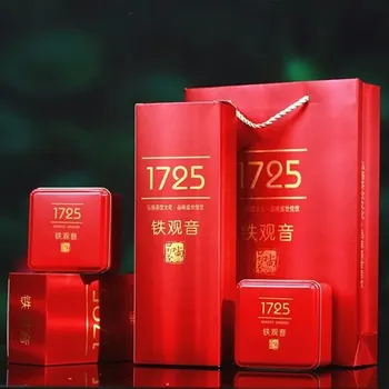 

China's Fujian Anxi Qingxiang Tiekuanyin tea mountain oolong tea gift iron canned 500g