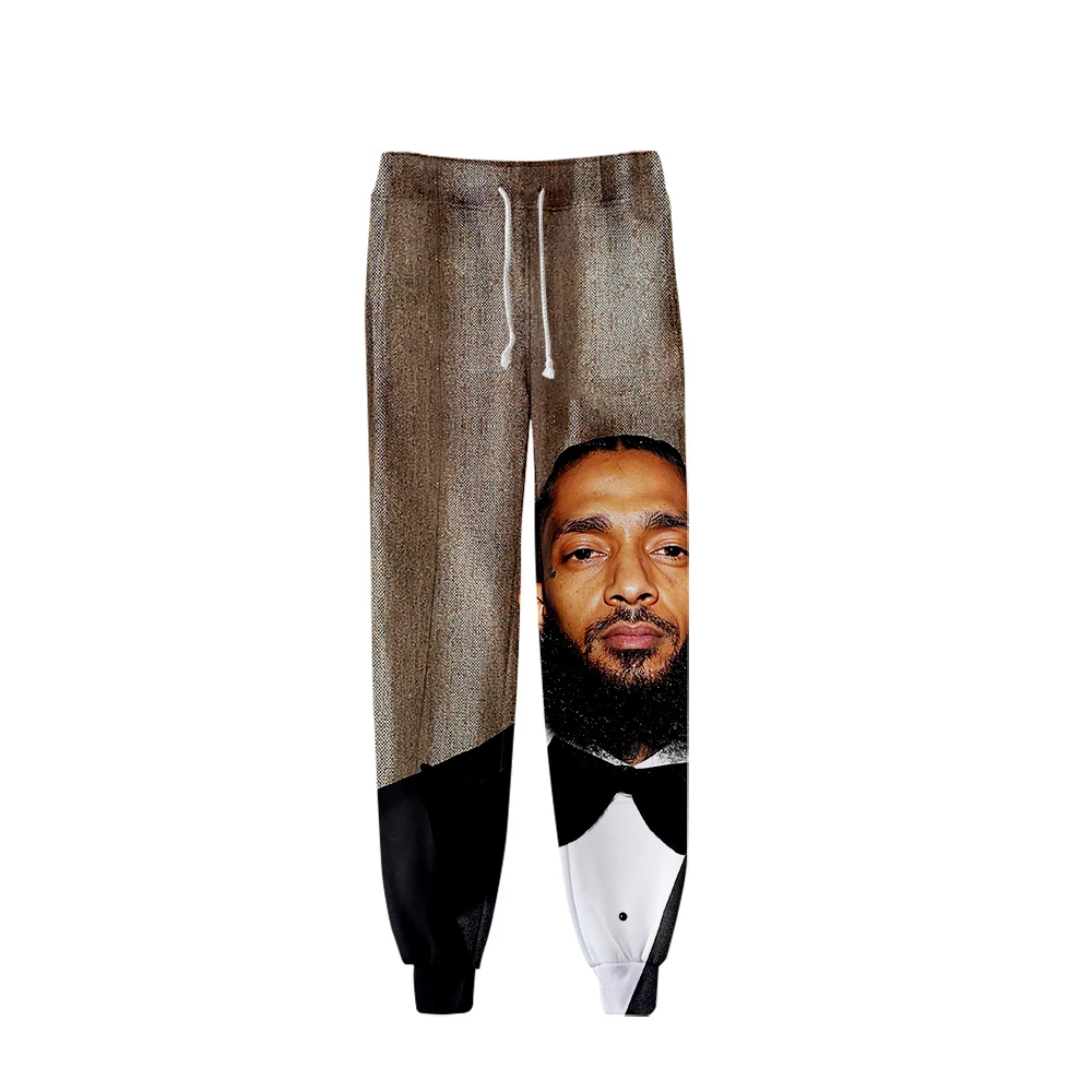 Nipsey Hussle, Мужские штаны, Harajuku, уличная одежда, 3d, спортивные штаны, хип-хоп стиль, модный спортивный костюм, Панталон, крутые, высокое качество, уличная одежда, штаны
