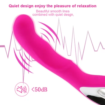 G Spot Dildo Vibrator Vaginal Stimulator Clitoris Sex Toy for Women Pussy Massager Waterproof Magic Wand Rechargeable Erotic Toy 5