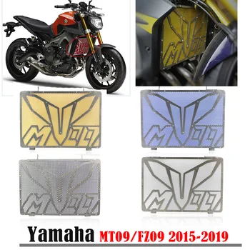 

for YAMAHA MT09 FZ09 MT 09 FZ 09 2015-2019 Motorcycle Accessories Radiator Guard Protector Grille Grill Cover MT-09 16 2017 2018