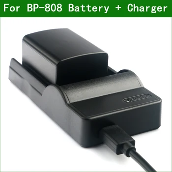 

LANFULANG BP 808 Battery and Charger Kit for Canon BP-807 BP-808 BP-809 FS305 FS306 FS307 FS36 FS37 FS406 FS46 XA10 HF100 HFS10