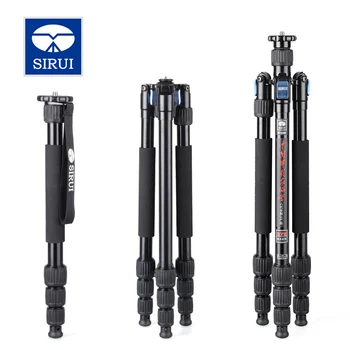 

Roadfisher SIRUI W-1004 Tripod Aluminum Alloy Flexible Monopod WaterProof/SandProof/DustProof For Camera Triopd 4 Section