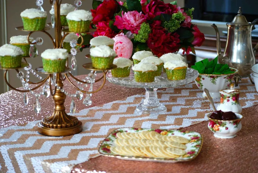 sequin table runner006