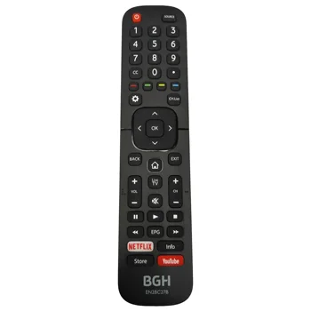 

NEW Original for BGH TV Remote control EN2BC27B with Netflix YouTube Fernbedienung