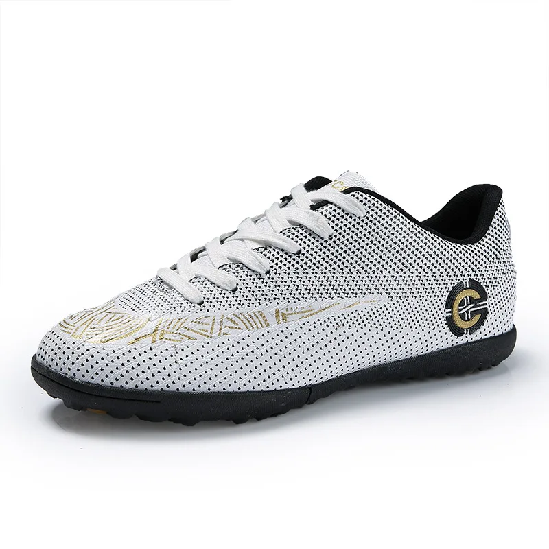 Взрослые дети Futzalki для мужчин мальчиков Цельсия футбольные шипованные бутсы Boot Futsal профессиональная обувь футбольные кроссовки размер 32-45 - Цвет: 8508