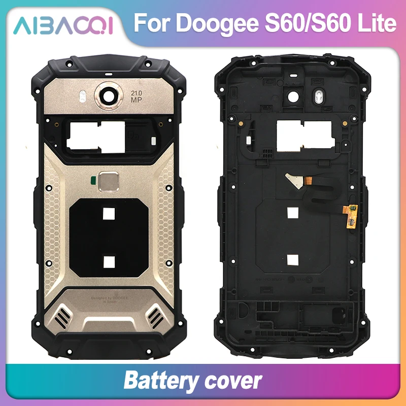Новый оригинальный чехол для аккумулятора Doogee S60 защитный задняя крышка + винты 5 2