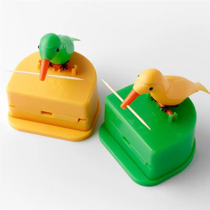 Bird Toothpick Dispenser