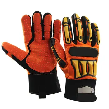 

Rescue Mechanical Gloves Anti-collision Wear-resistant Non-slip Oil Proof Shockproof Hand Protection Safety Work Gloves