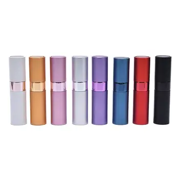 

1pc Portable Travel Metal Aluminum Perfume Bottle Cosmetic Spray Bottle Portable Empty Bottle Travel Sub-bottle Liner Glass