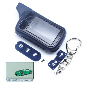 

TZ9030 Keychain Lcd Display+Body case For Russian Tomahawk tz 9030 LCD Remote Starter two way car alarm system