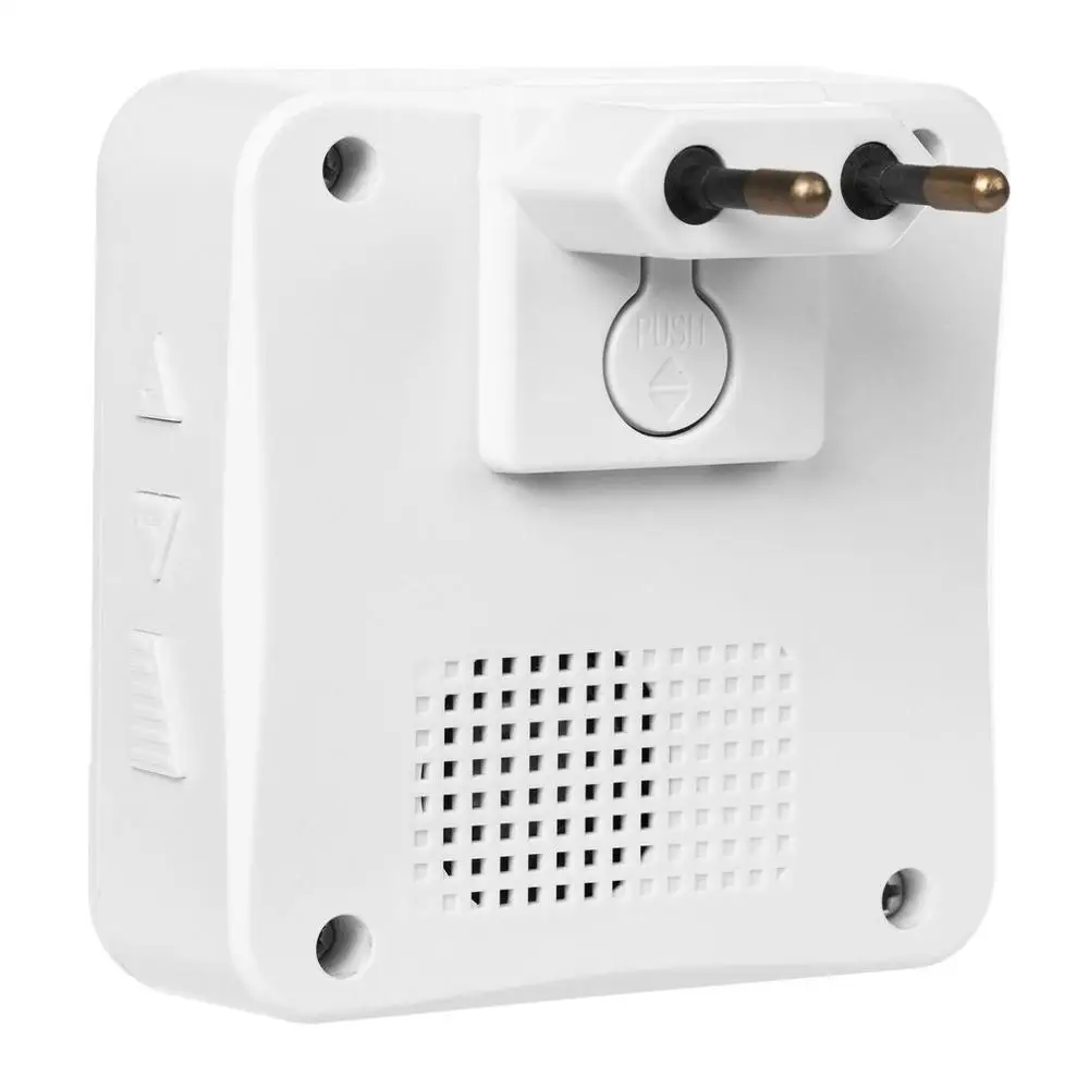 Solar Powered Wireless Doorbell Home Door Bell Safety Alert System with Night Light Waterproof Drop Shipping