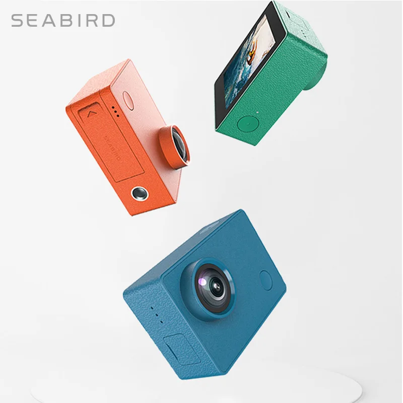 Спортивная камера SEABIRD 4K 12 МП 4K/30 кадров поддержка SDIO3.0 широкий угол обзора 145 °