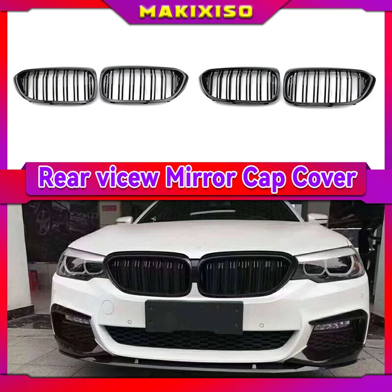 

Front Racing Kidney Grille for Bmw New 5 Series G30 G38 525I 530I 540I 550I 17-20 M-Performance Bumper 2 Slat Grill Replacemt