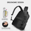 Lifetime Warranty Nylon Backpack Anti theft 22L Men 15.6 inch Laptop Backpack Bag USB Charging Travel Male Mochila Schoolbags 6